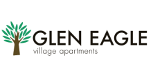 Glen Eagle Village apartments logo. 