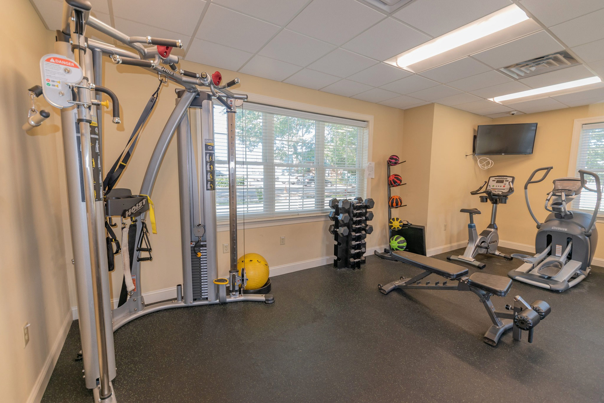 Rosetree Crossing Apartments fitness center