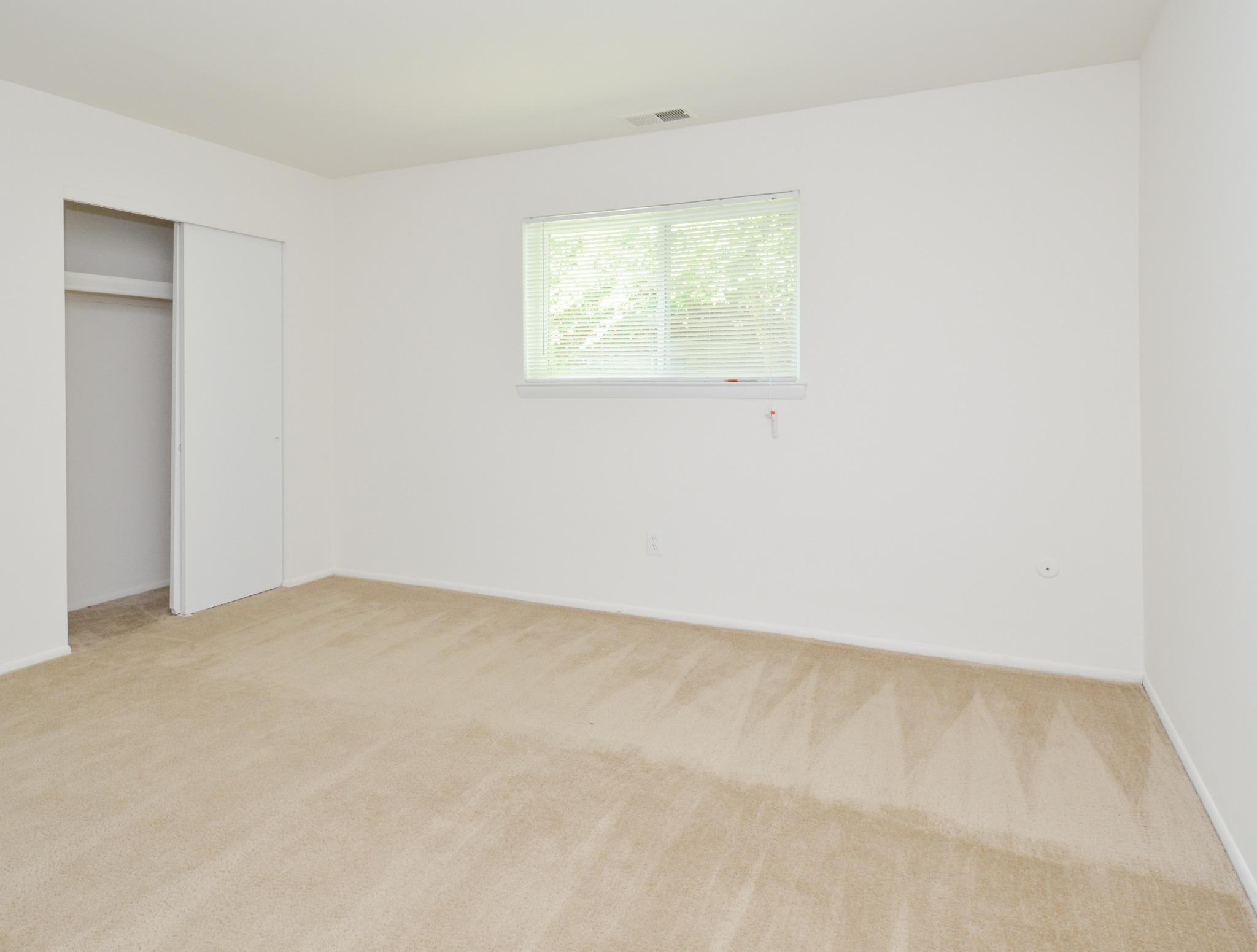 Rolling Glen carpeted bedroom with a closet and window