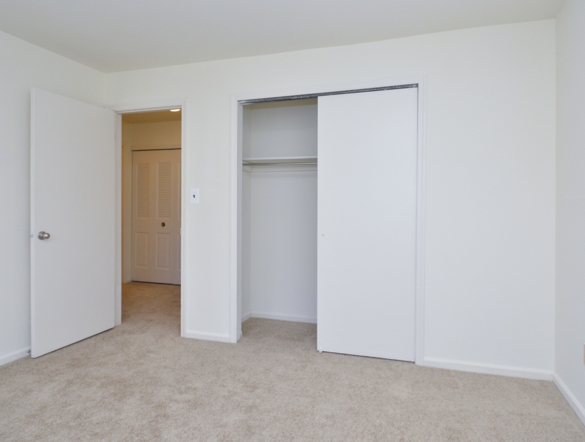 Willow Ridge Village Apartment bedroom with a closet